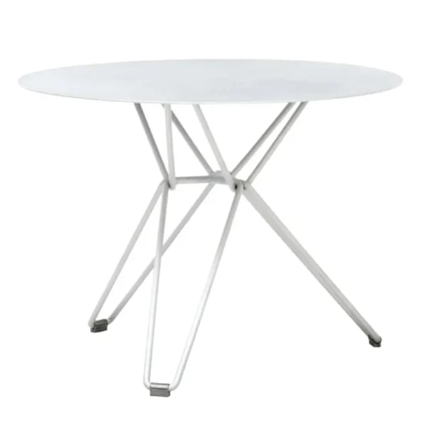 Massproductions Tio litet bord, vit