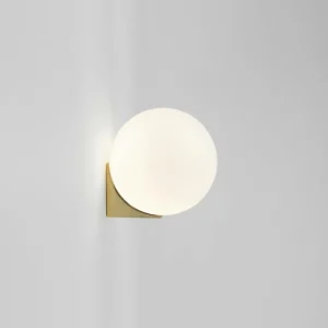 Michael Anastassiades Brass Architectural Collection enkel vägglampa 150, polerad mässing