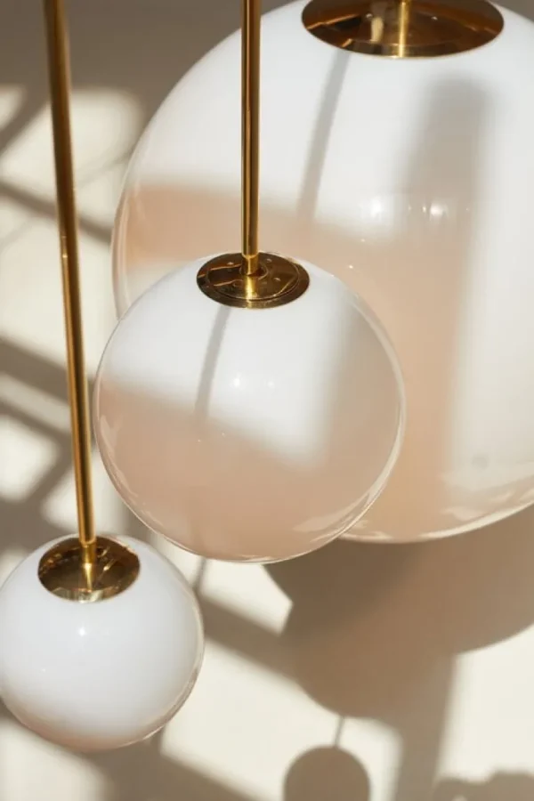 Michael Anastassiades Brass Architectural Collection pendel 350, polerad mässing