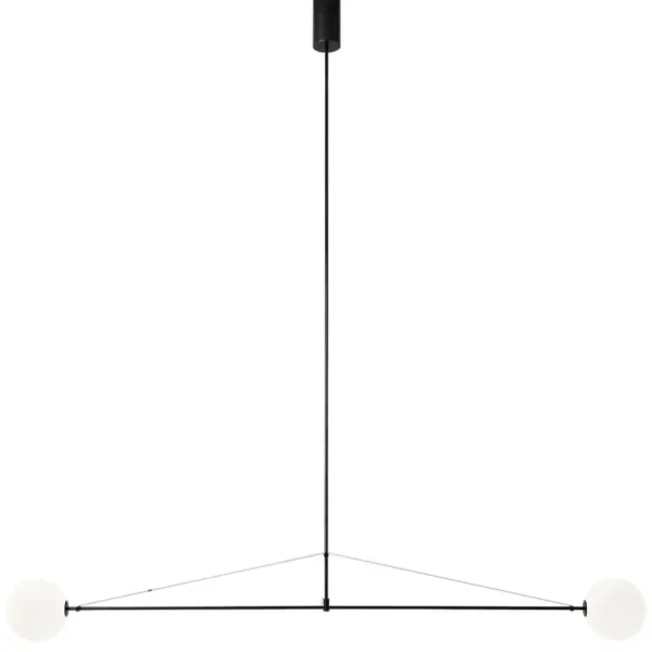 Michael Anastassiades Mobile Chandelier 2, svart patinerad mässing