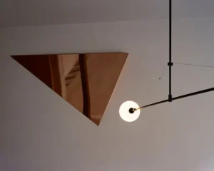 Michael Anastassiades Mobile Chandelier 2, svart patinerad mässing