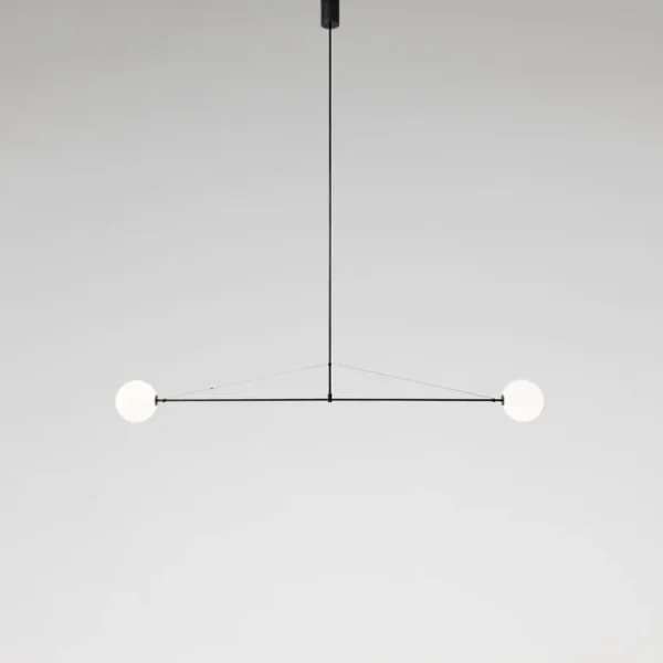 Michael Anastassiades Mobile Chandelier 2, svart patinerad mässing
