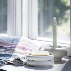 Mifuko Kandili ljushållare A, cream white
