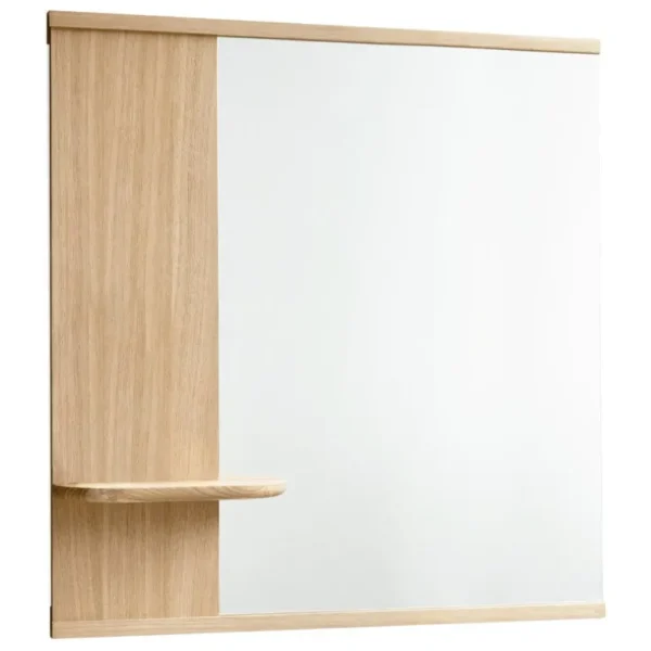 Moebe Spegel med hylla, 70 cm, ek