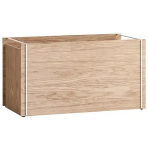 Moebe Storage Box förvaringslåda, ek - vit