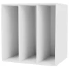 Montana Furniture Montana Mini modul med vertikala avdelningar, 101 New White