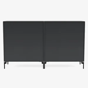 Montana Furniture Pair sideboard, svarta ben - 04 Antracit