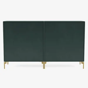 Montana Furniture Pair sideboard, mässingsben - 163 Svart jade