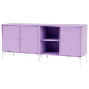 Montana Furniture Save låg sideboard, Snow ben - 164 Iris