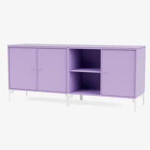 Montana Furniture Save låg sideboard, Snow ben - 164 Iris