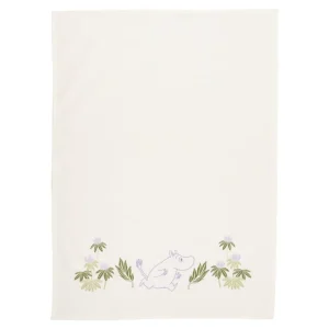 Moomin Arabia Mumin kökshanddukset om 2, 50 x 70 cm, lila - vit