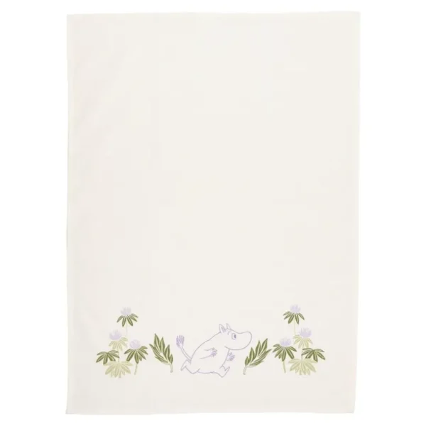 Moomin Arabia Mumin kökshanddukset om 2, 50 x 70 cm, lila - vit