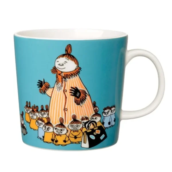 Moomin Arabia Mumin mugg, Mymlans mamma, turkos