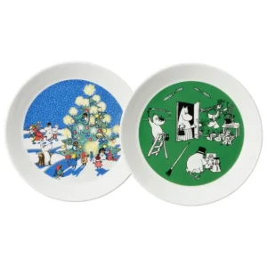 Moomin Arabia Mumin tallriksset, Drawing & Christmas