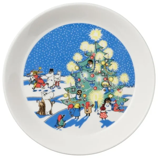 Moomin Arabia Mumin tallriksset, Drawing & Christmas
