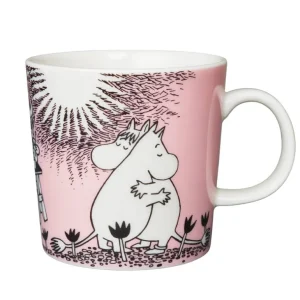 Moomin Arabia Muminmugg, Kärlek, rosa