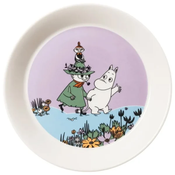 Moomin Arabia Mumin-tallrik, Vänner för alltid