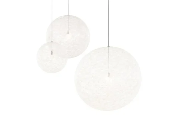Moooi Random Light II pendellampa, liten, vit
