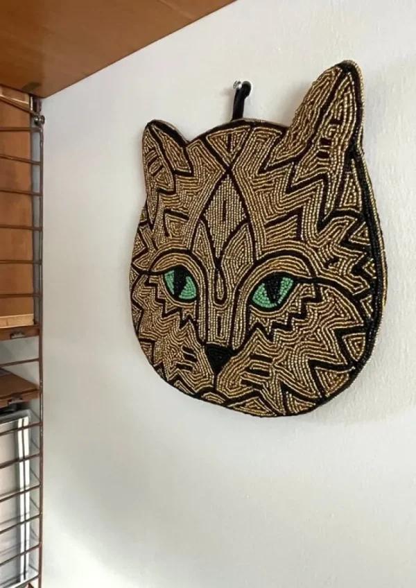 Barn MUM's Mau väggkonst, 28 x 28 cm, guld