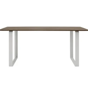 Muuto 70/70 bord, 170 x 85 cm, massiv rökt ek - grå