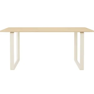 Muuto 70/70 bord, 170 x 85 cm, massiv ek - sand