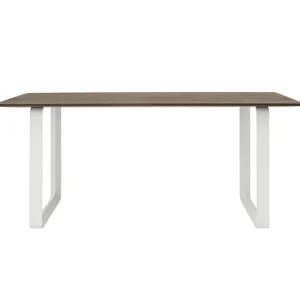 Muuto 70/70 bord, 170 x 85 cm, massiv rökt ek - vit