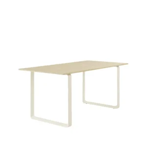 Muuto 70/70 bord, 170 x 85 cm, massiv ek - sand