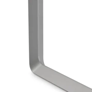 Muuto 70/70 bord, 225 x 90 cm, massiv ek - grått