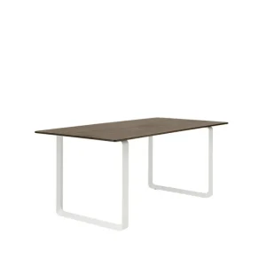 Muuto 70/70 bord, 170 x 85 cm, massiv rökt ek - vit