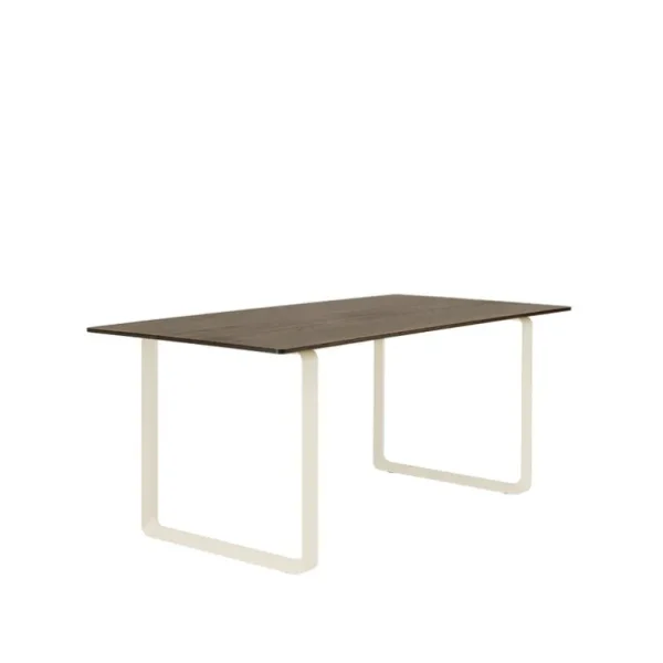 Muuto 70/70 bord, 170 x 85 cm, massiv rökt ek - sand