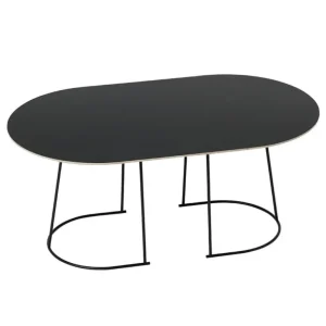 Muuto Airy soffbord, medium, svart