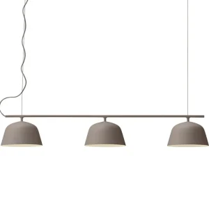 Muuto Ambit Rail lampa, taupe