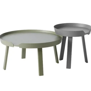 Muuto Around soffbord, stort, dusty green