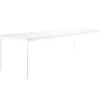 Muuto Base bord 190 x 85 cm, laminat med plywoodkanter, vit