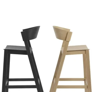 Muuto Cover barstol, 75 cm, ek