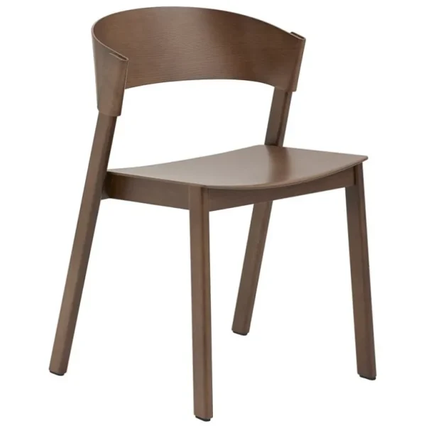 Muuto Cover stol, mörkbrun bets
