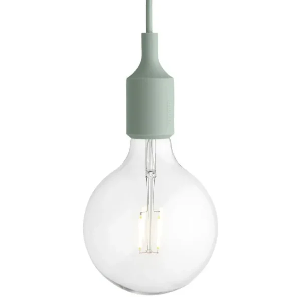 Muuto E27 LED pendellampa, ljusgrön