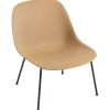 Muuto Fiber loungestol, tubram, ockra - svart