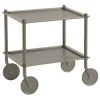 Muuto Flow serveringsvagn, 2 våningar, taupe