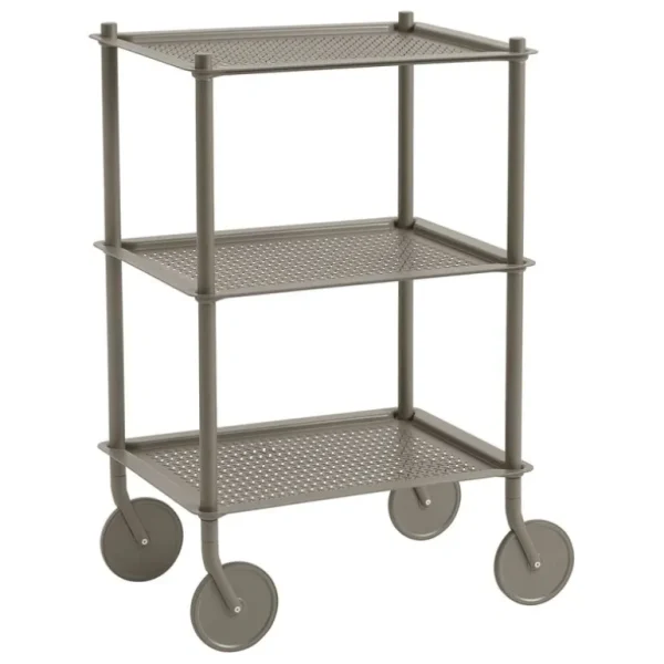 Muuto Flow serveringsvagn, 3 våningar, taupe