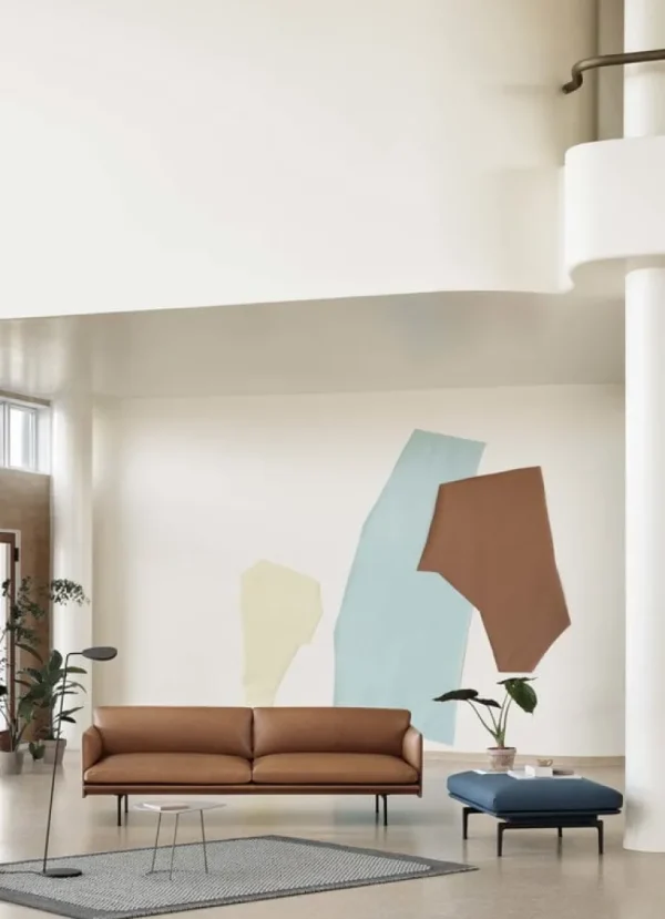Muuto Leaf golvlampa, svart