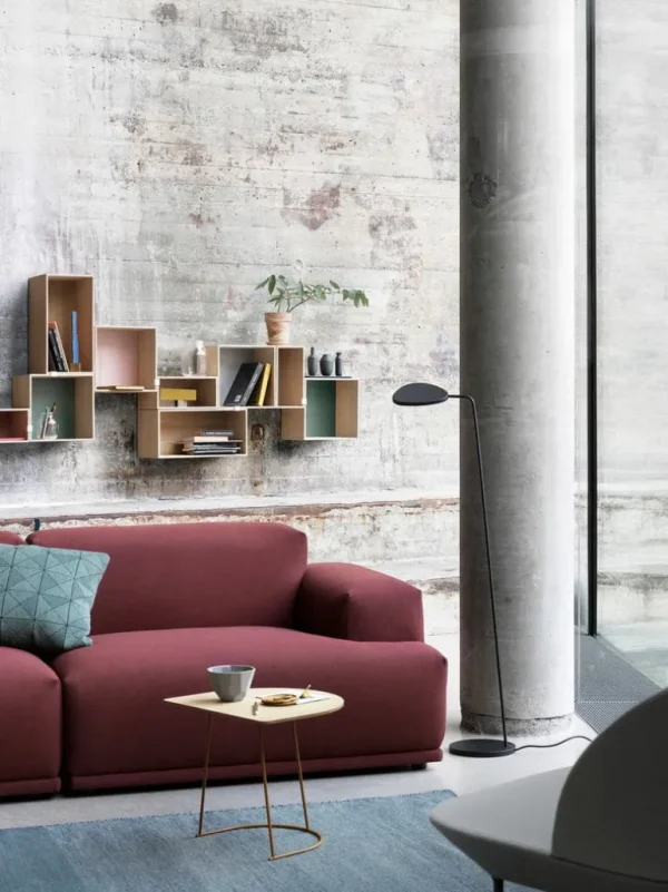 Muuto Leaf golvlampa, svart