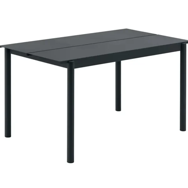 Muuto Linear Steel bord 140 x 75 cm, svart