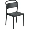 Muuto Linear Steel stol, svart