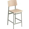 Muuto Loft barstol, 65 cm, dusty green - ek