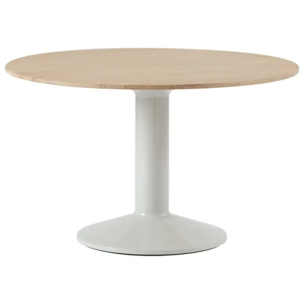 Muuto Midst bord, 120 cm, oljad ek - grå