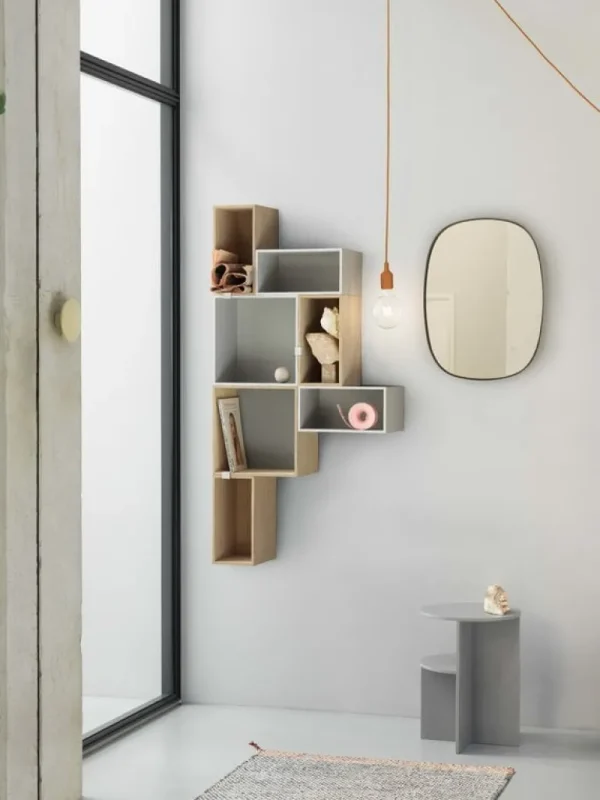 Muuto Mini Stacked 2.0, medium, ljusgrå