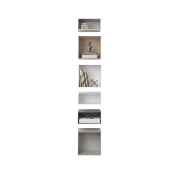 Muuto Mini Stacked 2.0, medium, ljusgrå