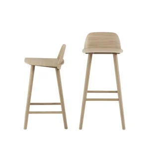 Muuto Nerd barstol, 75 cm, ek