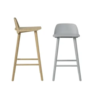 Muuto Nerd barstol, 75 cm, ek